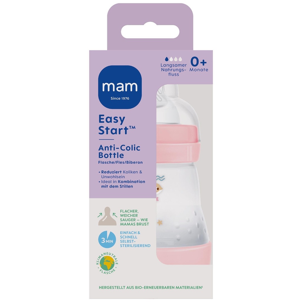 Zuigfles easy start anti-koliek 2m+ 260ml
