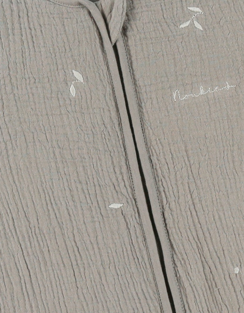 Winterslaapzak afneembare mouwen in gewatteerde mousseline (1-6m/70 cm/van tog 2.0 tot 3.5)