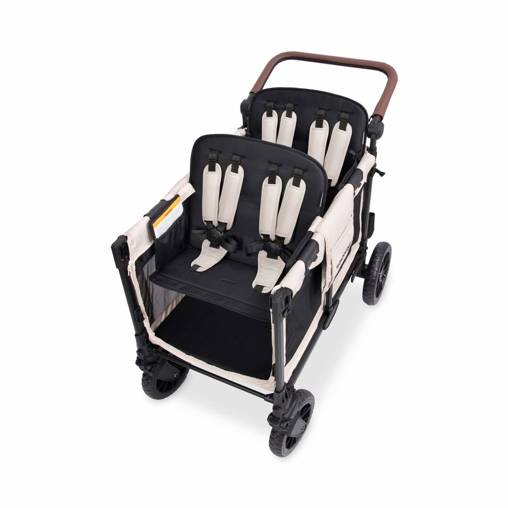 Kinderkar vierzitter W4 Luxe Pro