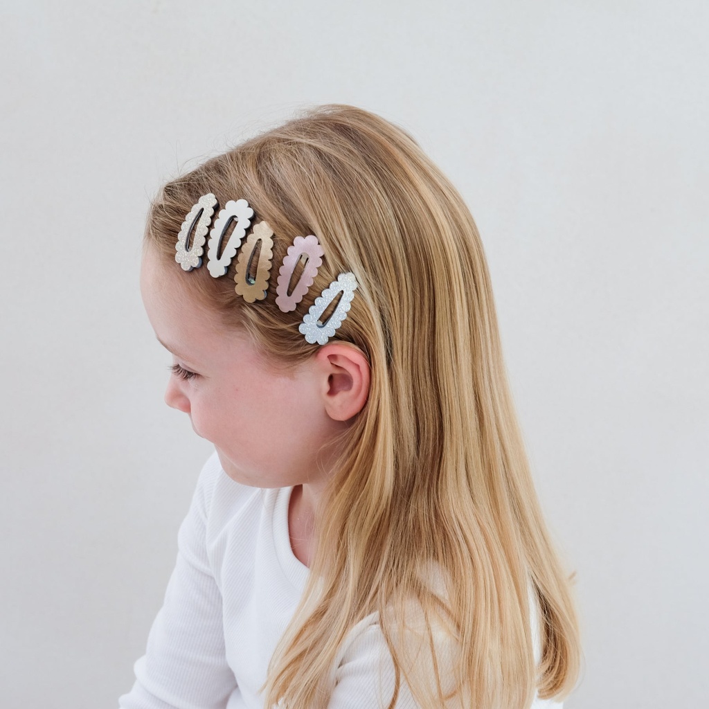 Haarclip klein clic clacs 5 stuks