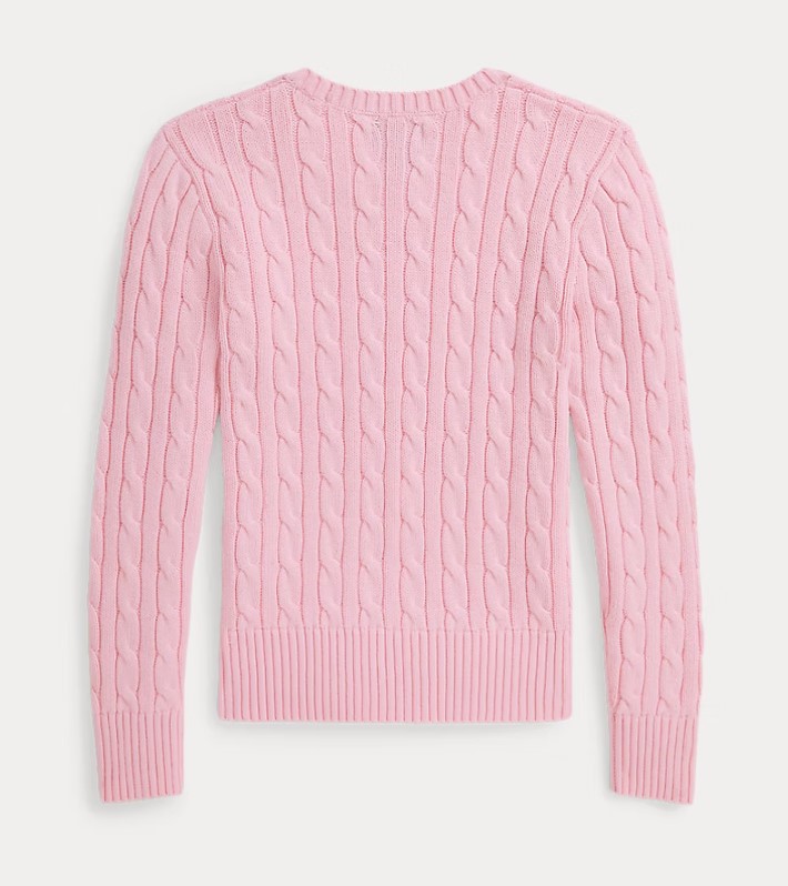 Trui kabelgebreide katoen (8j-18j)