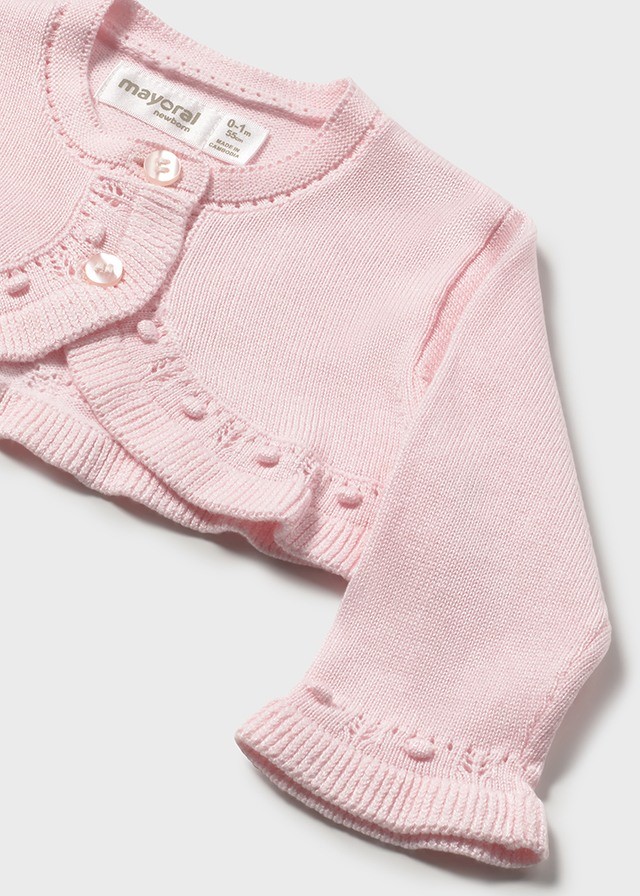 Cardigan bolero gebreid