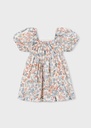 Jurk met bloemen print