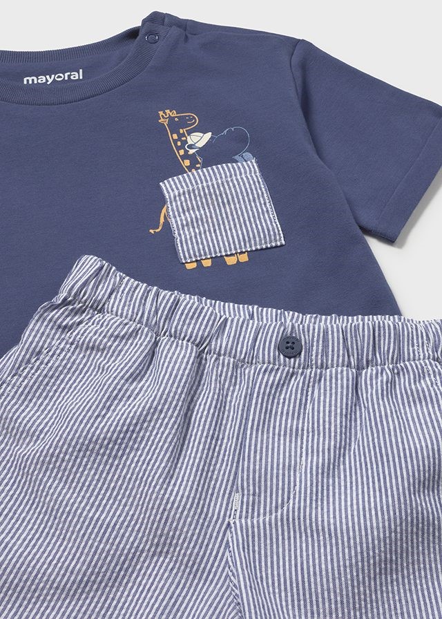 Bermuda en t-shirt set