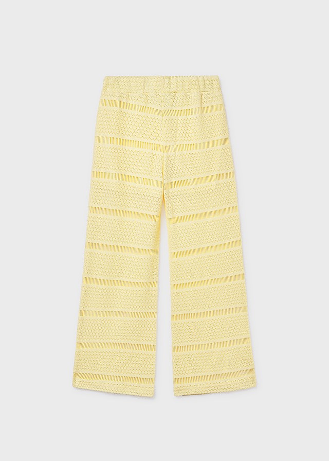 Broek in haakwerkstijl