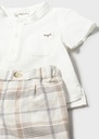 Babyset 2-delig hemd met korte mouwen en short