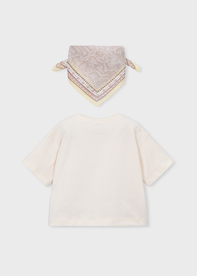 T-shirt met korte mouwen met bandana set