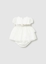 Tule feestjurk met bloomer