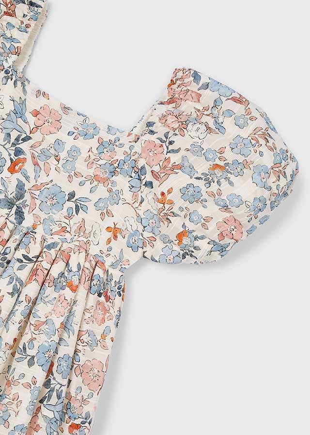 Jurk met bloemen print