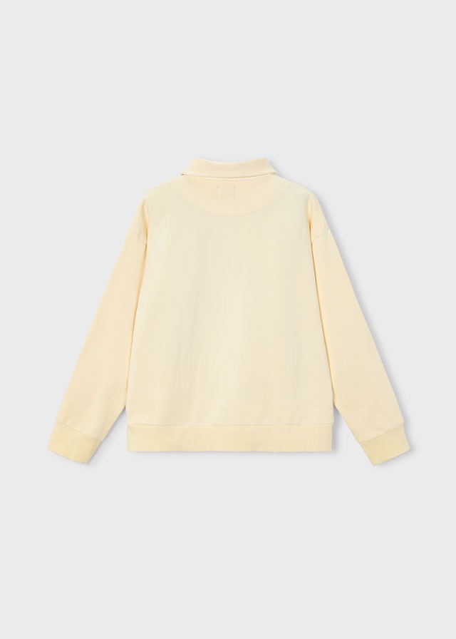 Sweater met polokraag