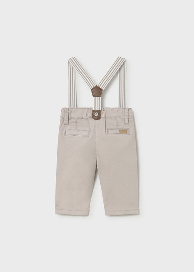 Babybroek met bretellen