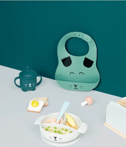 Coffret repas silicone 15-24 mois 4 pièces Learn'Isy