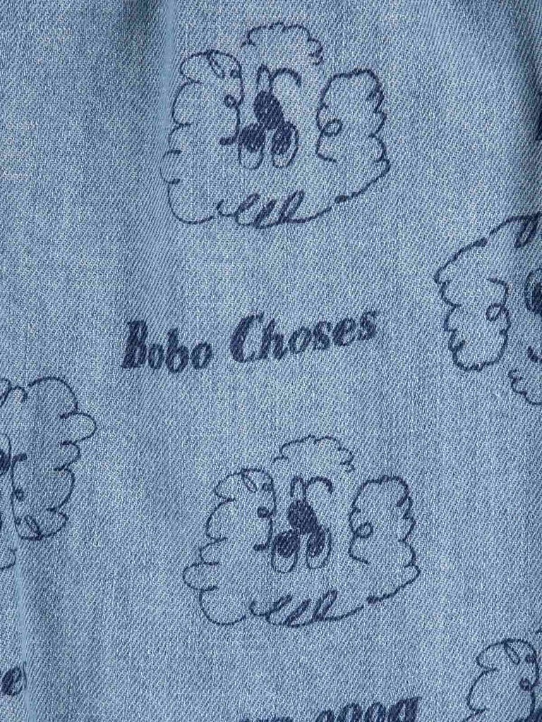 Broek denim geweven augurk de hond