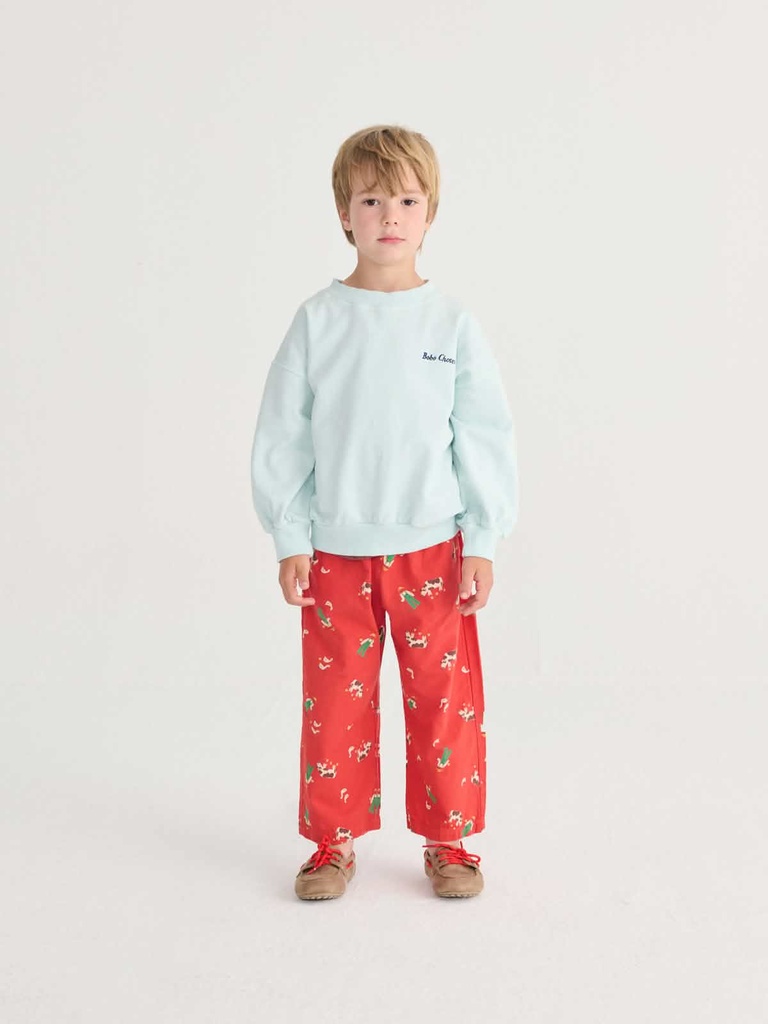 Sweatshirt ronde hals knit meneer augurk