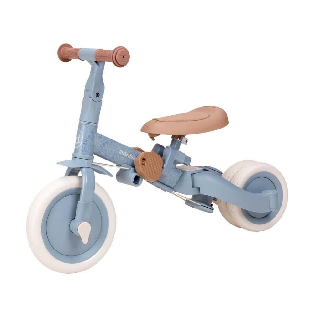 Driewieler 4 in 1 met duwstang