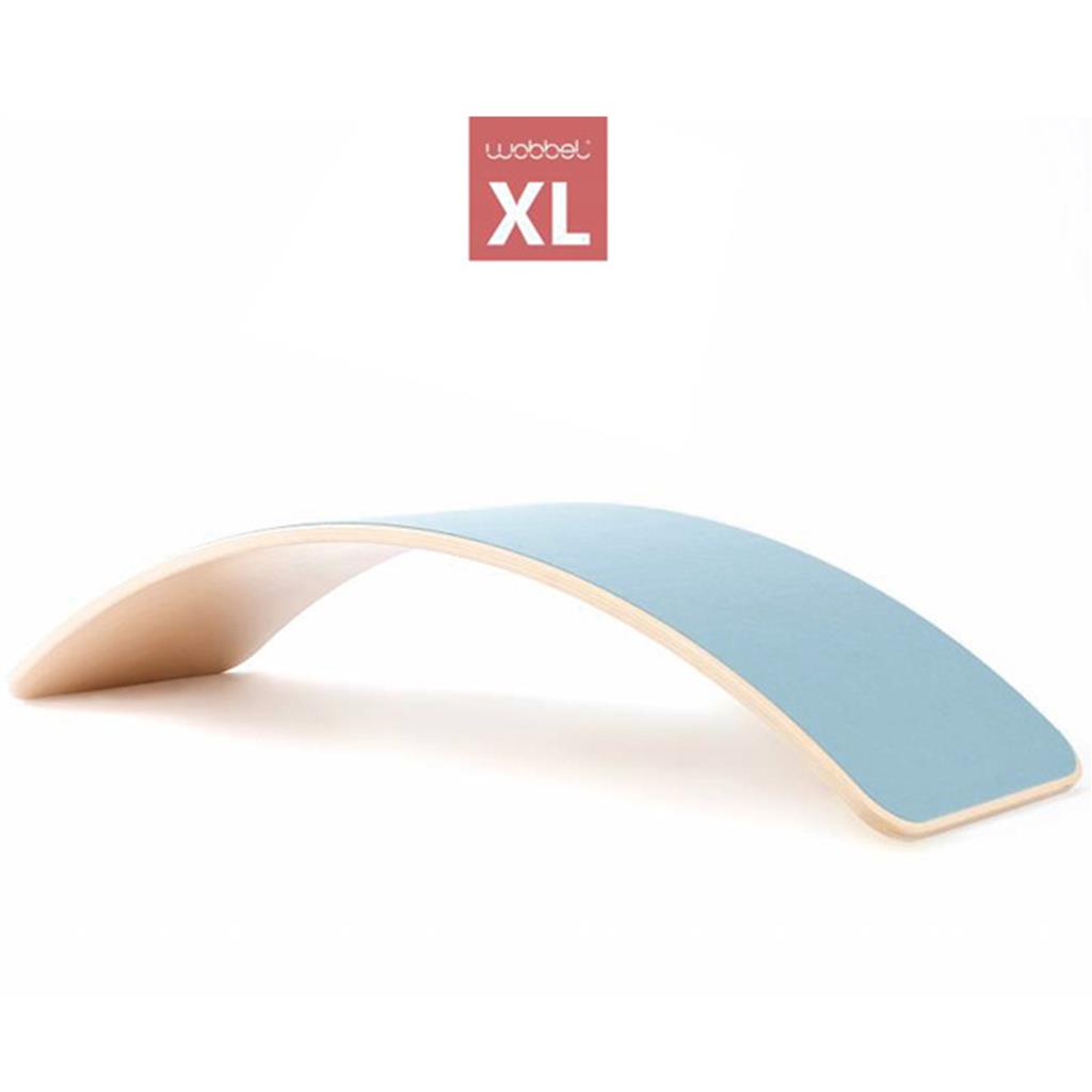 Balance board XL (clear lacquered with felt)