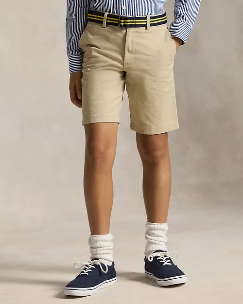 Short Bedford skinny fit kreukvrij (8j-16j)