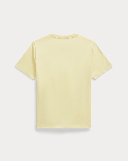 T-shirt met ronde hals - katoenen jersey (8j-16j)