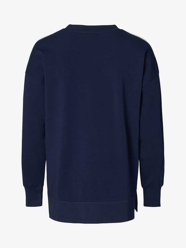 Zwangerschaps- en voedingsweater met lange mouwen
