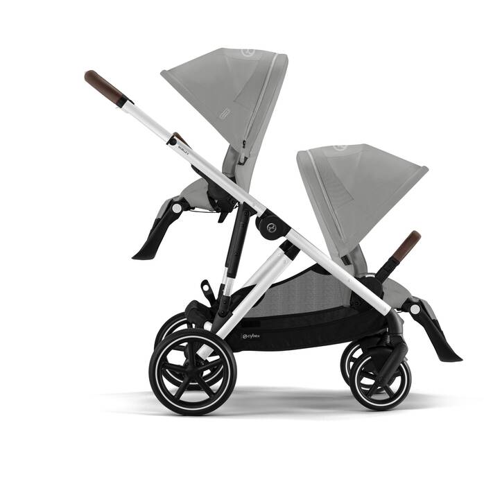 Kinderwagen Gazelle S (zilver frame)