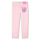 Broek twill comfort pailletten
