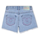 Short denim studs funlook