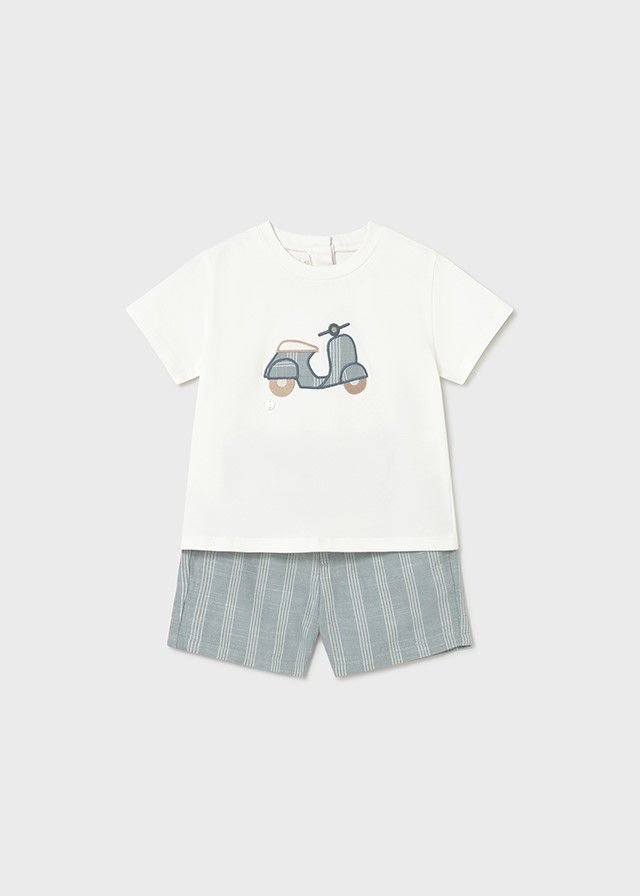 Bermuda en t-shirt set