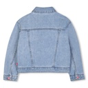 Jeansvest denim studs sparklelook