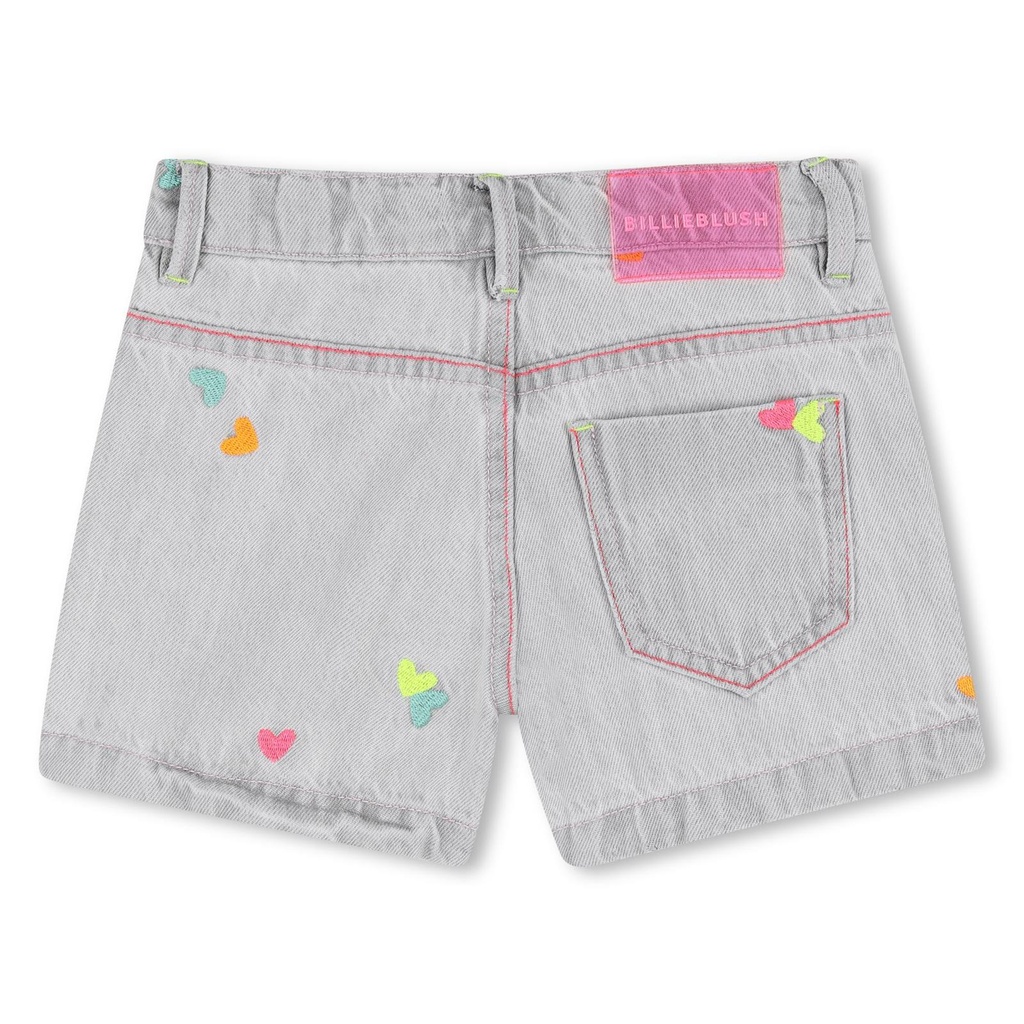 Short denim hartjes relaxlook