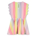 Jurk katoen streep shelllook