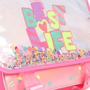 Boekentas coated confettis funclass