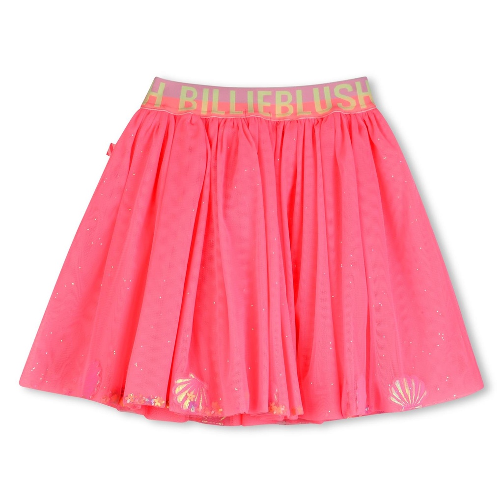 Rok mesh glitter fantasielook