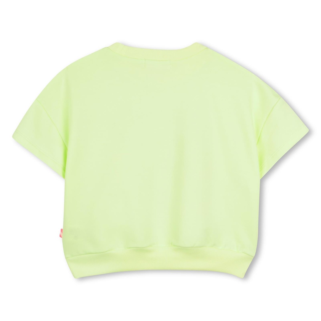 Sweater terry glitterprint joylook