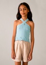 Short linnen look