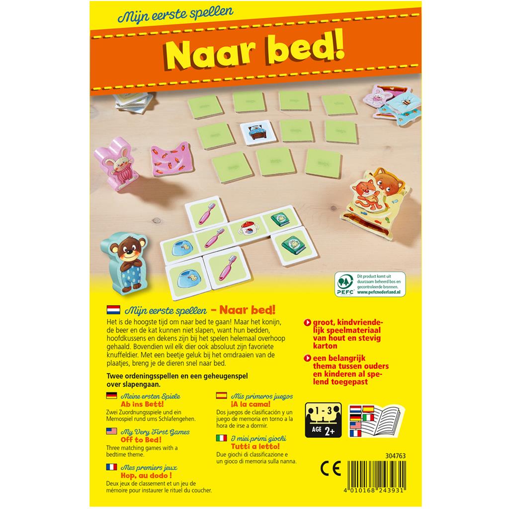 Spel: Mijn eerste spellen - Naar bed!