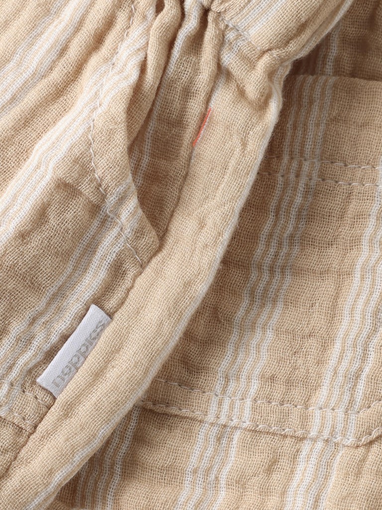 Shorts regular fit muslin stripe