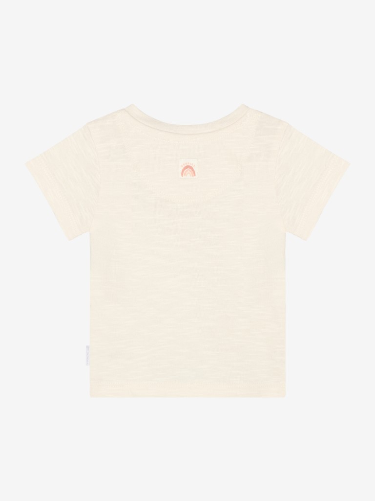 T‑shirt korte mouwen slub funprint