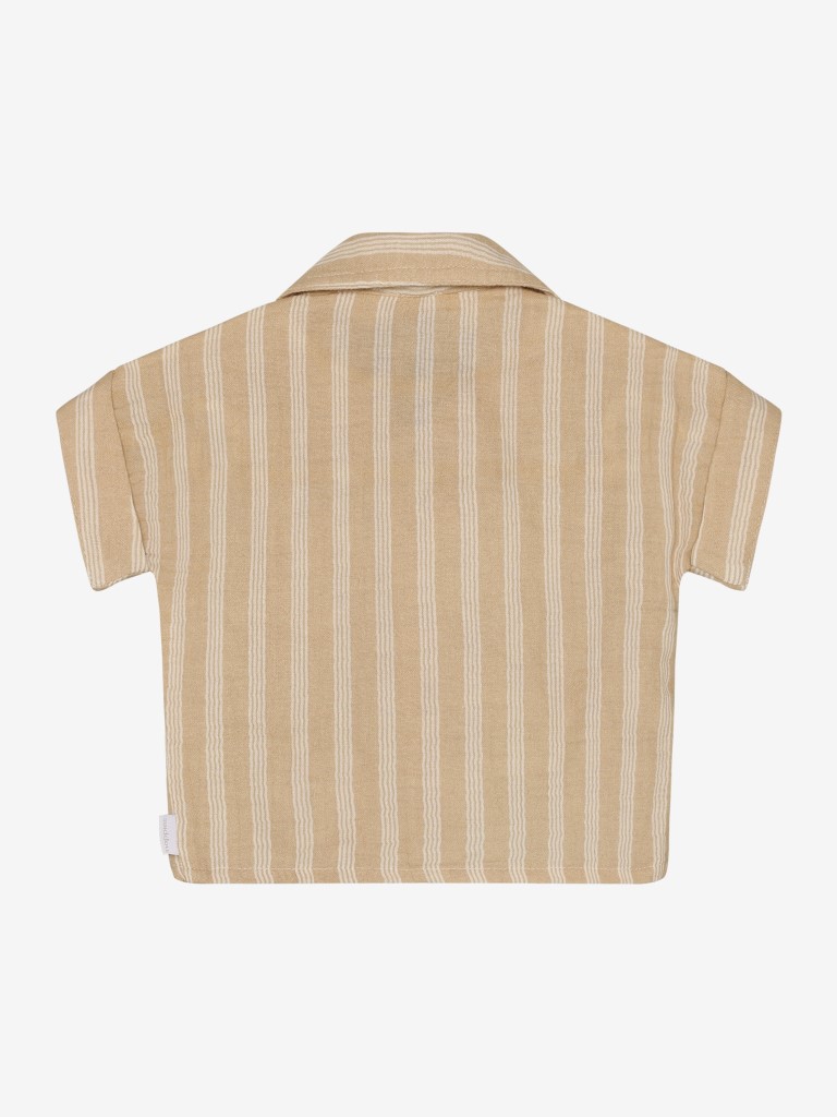 Hemd korte mouwen muslin stripe