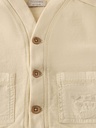 Cardigan lange mouwen terry loopknit softlayer