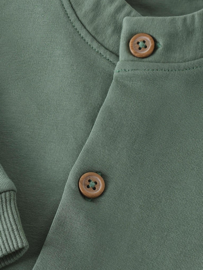 Cardigan lange mouwen jogdenim softlook