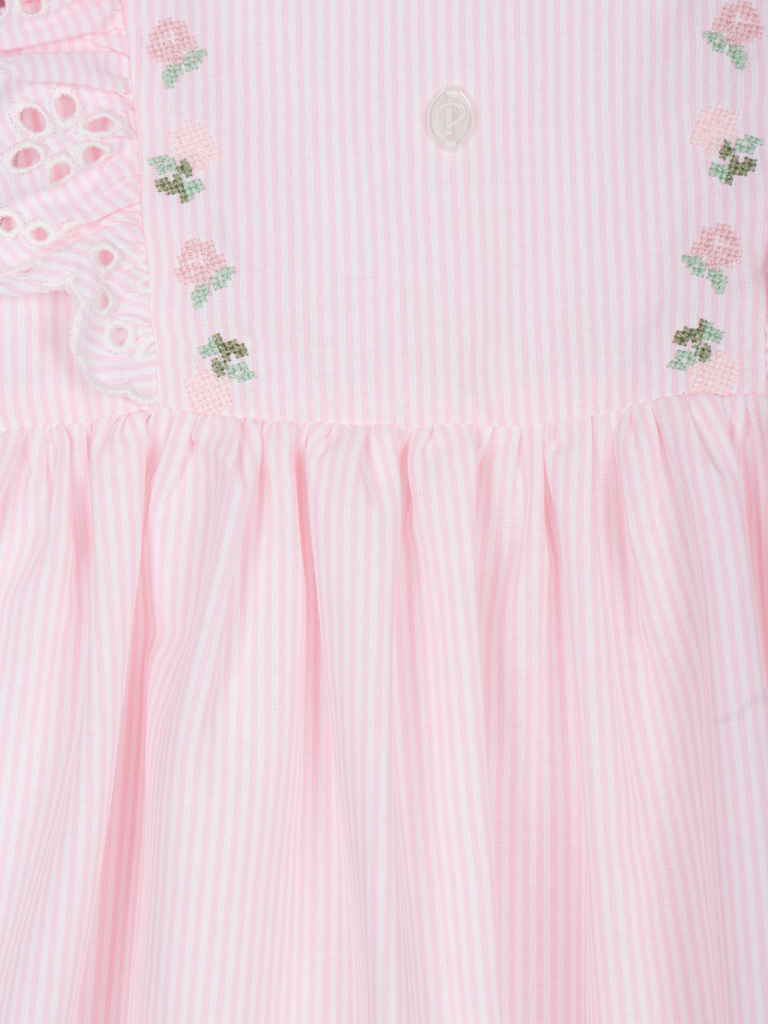 Jurk met gestreepte print