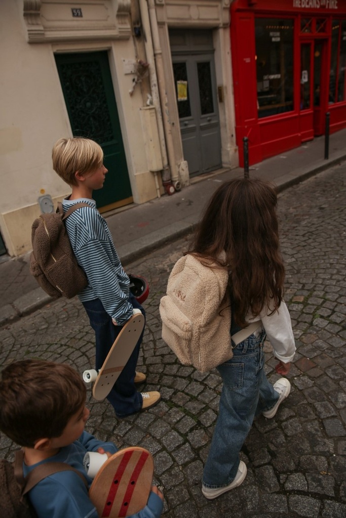 Rugzak midi chunky met voorzak