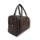 Verzorgingstas double zip diagonal (quilted)