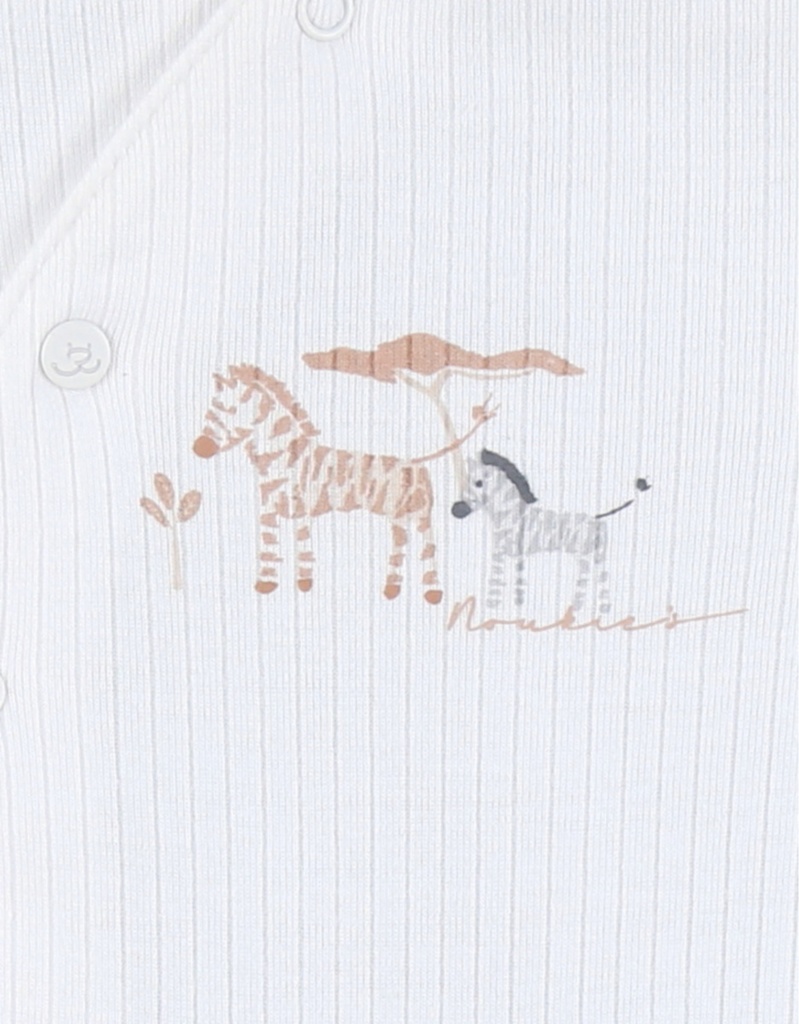 Pyjama baby zebra jersey (2 stuks)
