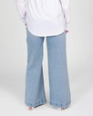 Zwangerschapsjeans met wijde pijpen