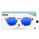 Lunettes de soleil junior #C bleu miroir (5-10 ans)