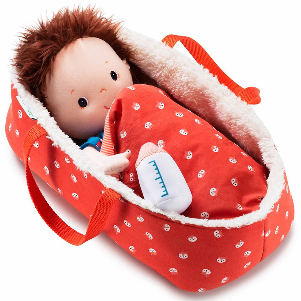 Travel cradle doll