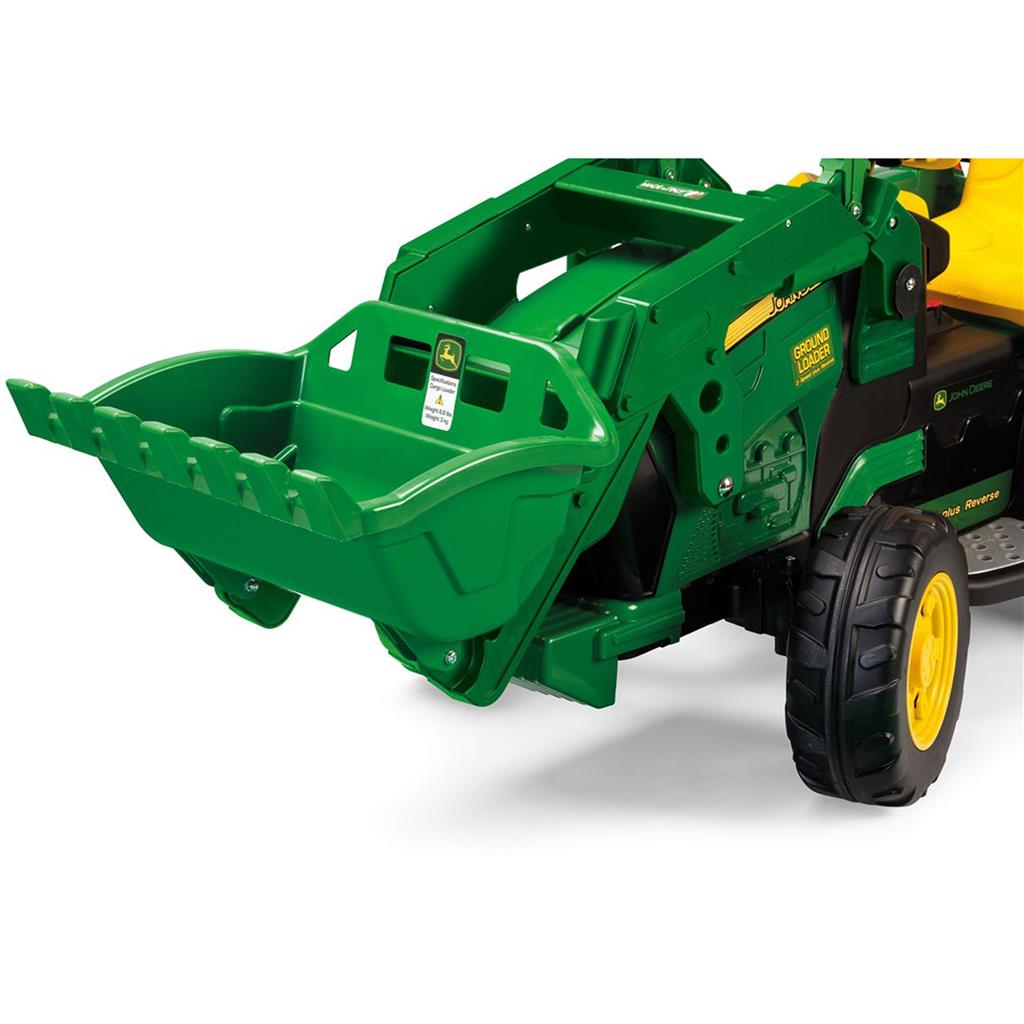 Tracteur électrique chargeur de sol (12V) John Deere