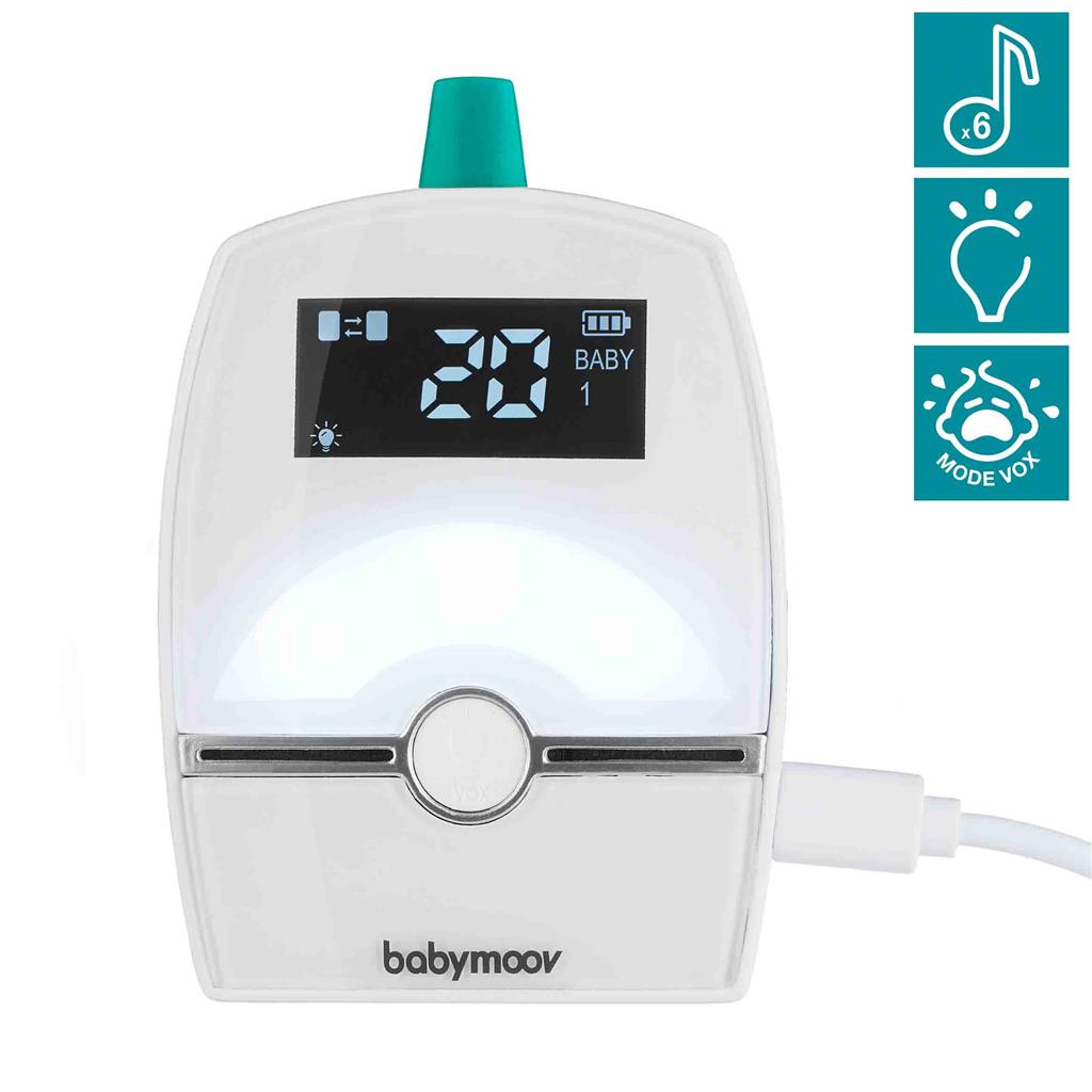 Additional transmitter for baby monitor premium care