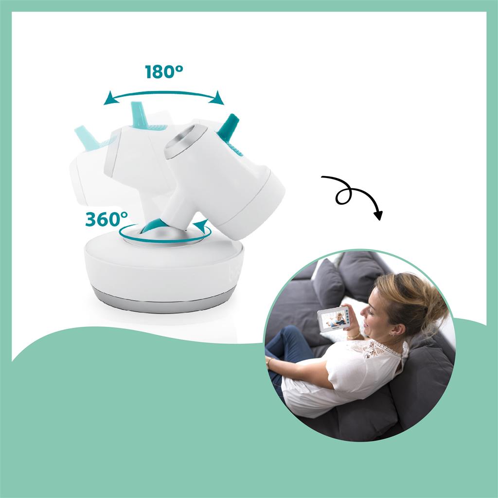 Caméra supplémentaire pour babyphone yoo moov